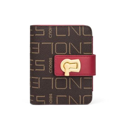 China Waterproof Fashionable Luxury Ladies Pinch Designer Wallets Famous Brands For Women for sale