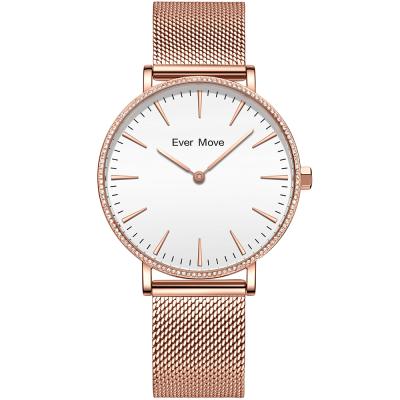 China DIVER factory wholesale ladies fashion diamond watches jewelry women DWstyle quartz watches. for sale