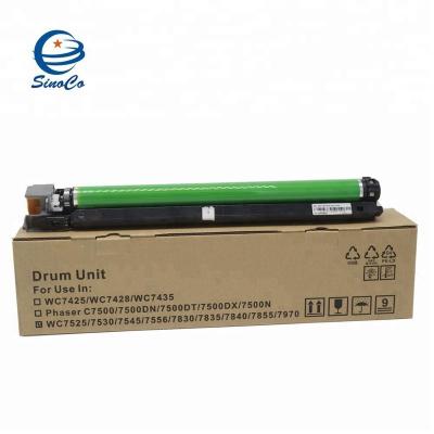 China COMPATIBLE CMYK color work card 7525 drum unit 7530 7535 for workcenter copier drum for sale