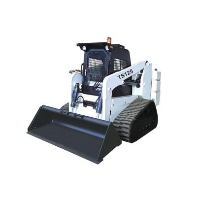 China Chinese Multifunctional TS100 Mini Skid Steer Loader Front End Loader Earthmoving Price for sale