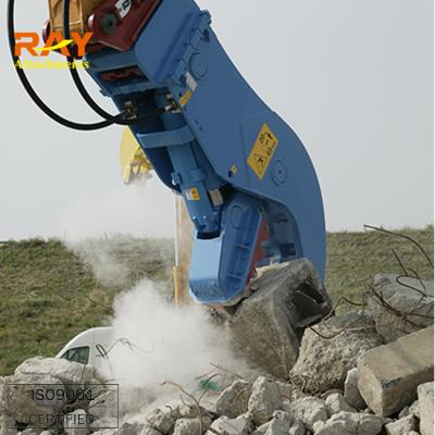 China Construction worksÂ   Excavator Construction Pulverizer Hydraulic Scrap Mental Shears For Excavator for sale