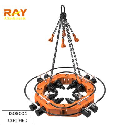 China Construction worksÂ   Pile Head Hydraulic Concrete Round Cutter For Excavator Used for sale