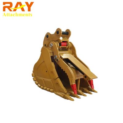 China Construction worksÂ   Hitachi Excavator Hydraulic Thumb /Grab Bucket For Sale for sale