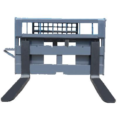 China Crawler Excavator Low Profile Forks Ride On Pallet Electric Jack For Sikd Ox Loaders for sale