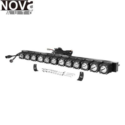 China Die-Cast Aluminum Housing Packaged With Car Harness 87W 30 Wire Inch UTV Right LED Light Bar for sale