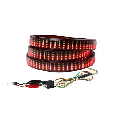 China Automotive Industry Newest Quad Row LED Tailgate Light Bar For Truck for sale