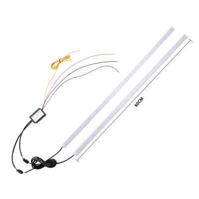 China Colorful Silicone Tube Car Running Light RF 60CM Car Accessories Item Headlight Lamps for sale