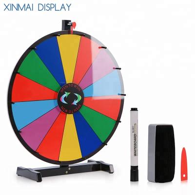 China Professional Roulette Flexible Dry Spinner Erase Wheel of Fortune Prize Table Spin Wheel Draw Lucky Wheel Lottery Draw for sale