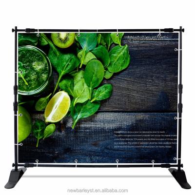 China Durable Large Format Backdrop Adjustable Banner Stand Adjustable Backdrop Stand For Advertisinig for sale