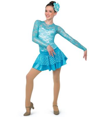 China Dresses 2017 the new adult girls latin/jazz/ballroom dance costumes and latin dresses AJ-2017-079 for sale