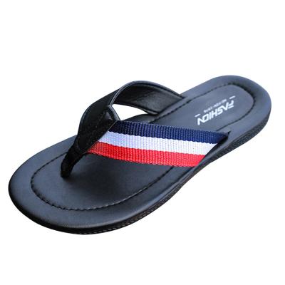 China Super Fashion Trend Tpr Fiber Outdoor Bedroom Men's Indoor Slipper Sandals Super Fashion New Leather Slipper for sale