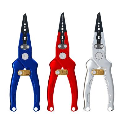 China Fishing rod rope CWFA02-A Wholesale Fishing Tools Fishing Accessories Aluminum Alloy Fishing Pliers Fish Grips for sale