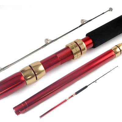 China High Strength CWGR09 High Strength Big Game Double Roller Guides 6 feet 30kg Trolling Fishing Rod for sale