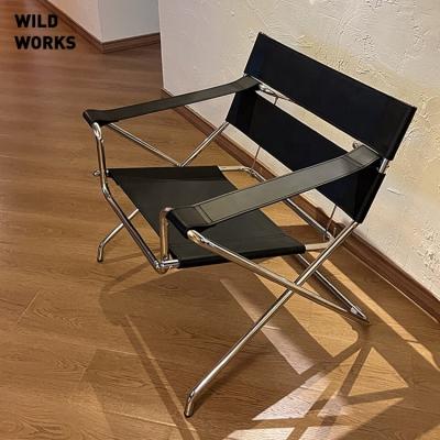 China Modern Wildworks Wassili Chair Stainless Steel Leisure Chair Vintage Bauhaus Design Medieval Folding Living Room for sale