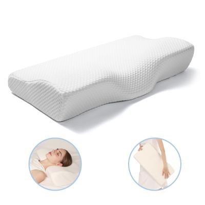 China Butterfly Shaped Bedding Memory Foam Contour Sleep Bed Pillow Manufacturer for sale