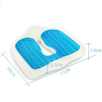 China Orthopedic Gel Expanded Home Office Chair Comfilife Coccyx Memory Foam Cushion for sale