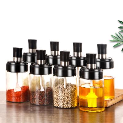 China Single Salt Monosodium Glutamate Pepper Shaker Bottle Jars For Spice Customize Seasoning Bottles for sale