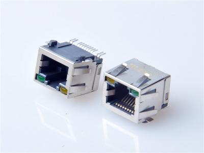 China HULYN RJ45Jack, Shielded RJ45 Modular Jack, Through Hole Type, SMT,with LEDs for sale