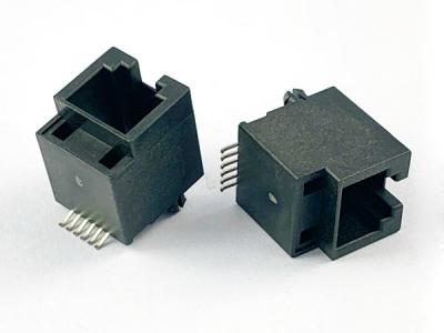 China RJ11 Modular Jack,Shielded, SMT，Miniature RJ11 connector H12.7mm Molex 95503-6891 for sale