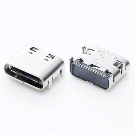 China 24 Pin USB Type C Connector 5.0V Voltage Rating For High Speed USB Charging， HULYN for sale