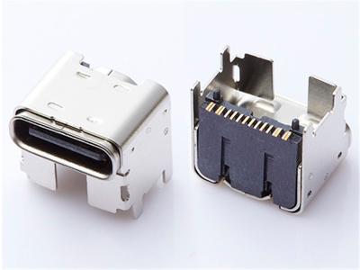 China USB3.1 Type-C Connector USB3.1 C Type, THT, Receptacle, 16PIN， HULYN for sale