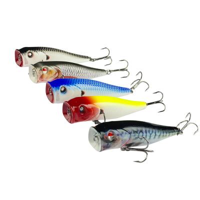 China ABS Plastic Snap Lure 90mm Floating Snaps 13.5g Rush Top Water Hard Bait Surface Lures Power Artificial Whooper Snap Isca for sale