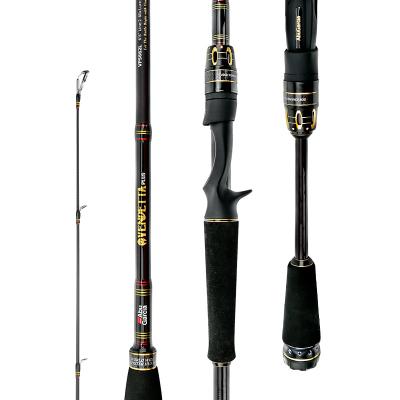 China Carbon Abu Garcia VENDETTA PLUS Spinning UL L Bait Mount ML M Power Carbon Fiber Rod Japan Fuji Fishing Rod 1.83m-2.44m for sale