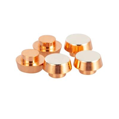 China Relay / Switch Electrical Contact Rivets Alloy Agni10/cu Bimetallic Silver Rotating Electrical Contacts for sale