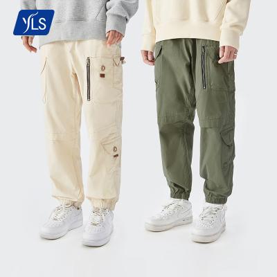 China YLS Long Cotton Jogger Men's Breathable Winter Sport Men's Solid Logo Sweat Pants 100% Custom Joggers for sale