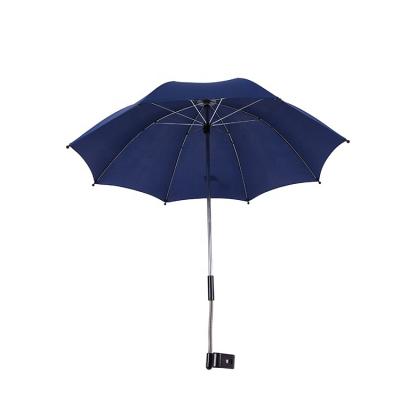 China Umbrella With Errors Baby Stroller Umbrella Factory Mini Sling Baby Pram Steel Blue Portable Stroller Umbrella for sale