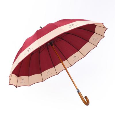 China CLASSIC High Quality Custom Fiberglass Upright Rain Umbrella for sale