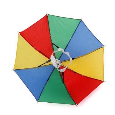 China New Design Summer Customized Sun Umbrella Head Umbrella Wholesale Mini Hat Popular Sun Hat for sale