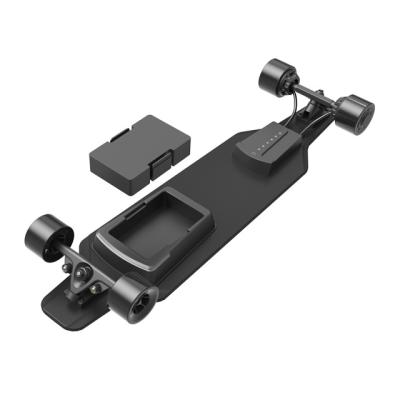 China Men high power 1200W hub motor electric skateboard, high end 45km/h high speed eskateboard, 25km range skateboard for sale