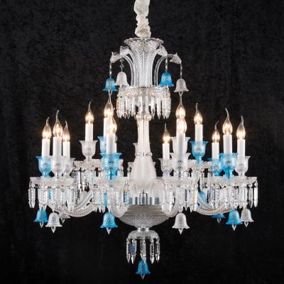 China Custom Modern Contemporary Luxury Led Decoration Baccarat Chandelier Light Lamp Lighting For Living Room Manufacturer Price for sale