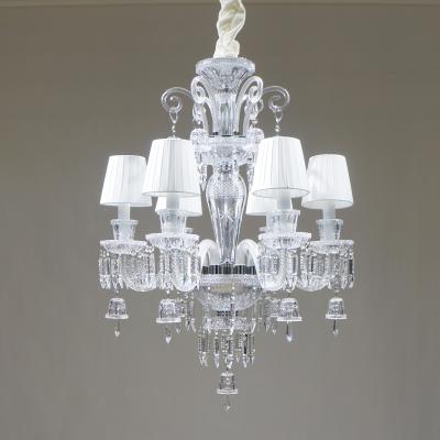 China 2020 EUROPEAN High Quality Baccarat Crystal Hand Blown Glass Luxury Chandelier For Home Hotel for sale