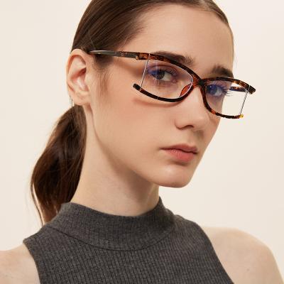 China For Computer Glasses 2022 Wholesale Custom Blue Light Blocking Women Logo Glass New Model Computer Glasses Hot Sale for sale