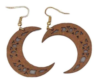 China FASHIONABLE Factory Price How Sell Vintage Wooden Earrings Amazon Geometric Earrings Jewelry for sale