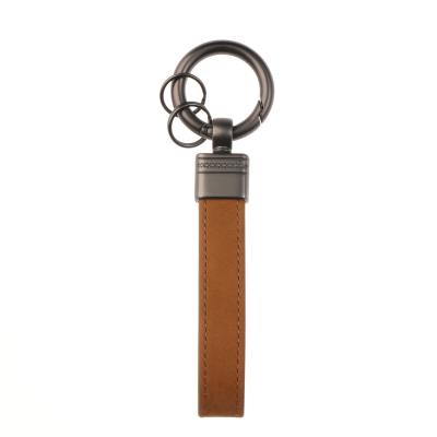 China Leather Key Chain Car Logo Key Ring Custom Made Simple Wholesale Fashion Metal PU for sale