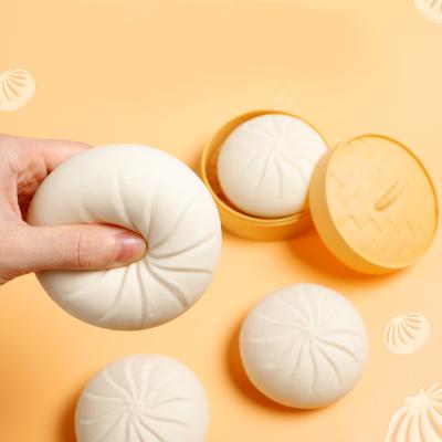 China Creative Muffin Spoof Simulation Big Muffins Vent Artifact Toys Slow Rebound Artificial Pinch Stress Reliever Food Toy for sale