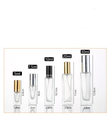 China 2021 Hot Selling Mini Spray Bottle Empty Glass Refillable Perfume Spray Bottles RTS for sale