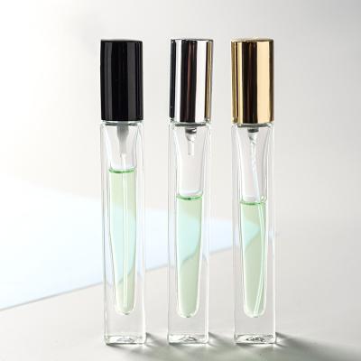 China 2021 Hot Selling 10ML Refillable Refillable Spray Bottle Perfume Plastic Transparent Bottles for sale