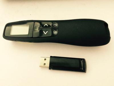 China handheld R800 2.4Ghz USB Wireless Presenter PPT Remote Control with Red laser pointer for sale