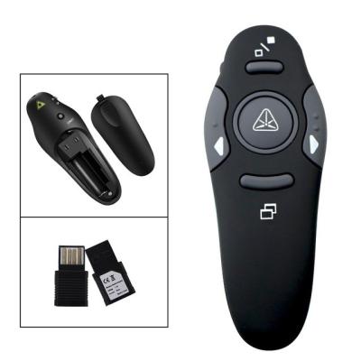 China Wireless Presenter with Laser Pointers USB Powerpoint Presenter Remote Mouse For Computer power point for sale