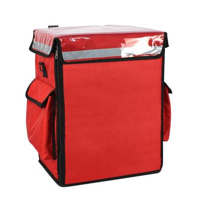 China 1680D Thermal Insulation Thermal Pizza Food Delivery Backpack Bag 42L Waterproof Customization for sale