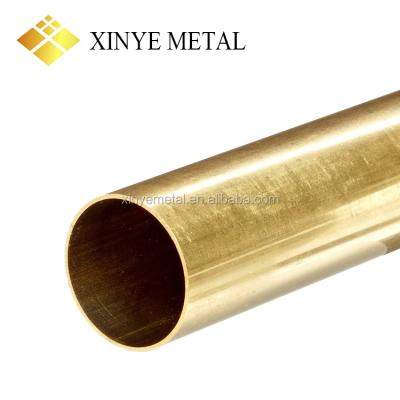 China Air Condition Or Refrigerator Standard Wall Large Diameter Thin Tube Brass Pipe for sale