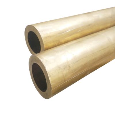 China Refrigerator Large Diameter Flat Wall Brass Tube Air Condition Or Pipe for sale