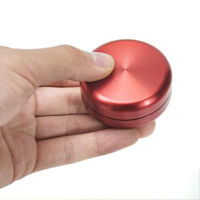 China Beyou Mini Waterproof Round Print Aluminum Alloy Jar 50mm Viable Pill Can Tobacco Box 35ml for sale