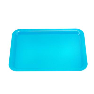 China Beyou Custom Tobacco Rolling Smoking Accessories Rolling Tray 18*12CM Plastic Weed Rolling Tray for sale