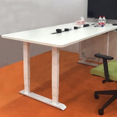 China (Height) 5 Warranty 4 Leg 4 Motor Strong Movable Power Stable Motorized Height Adjustable Desk Adjustable 5 Years for sale