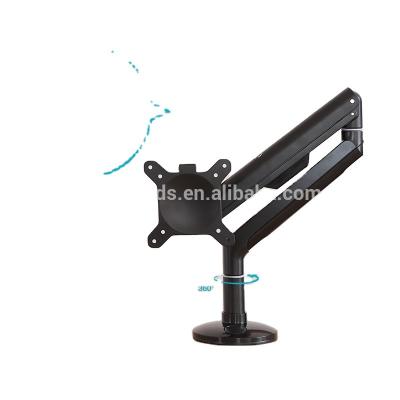 China Aluminnum Casting Full Motion Gas Spring Desk Mounted 18-28